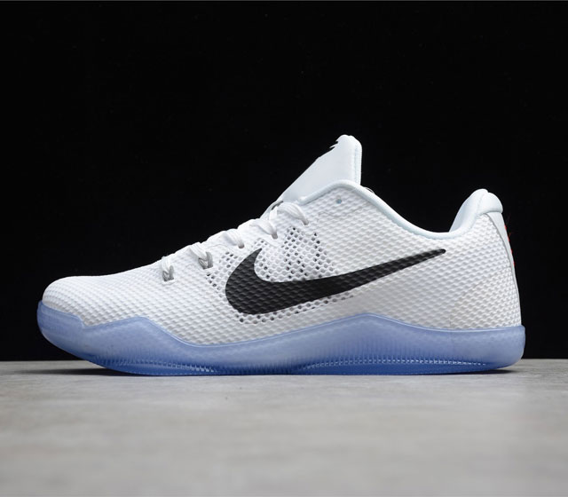 KOBE 11 EM Low Fundamental 836184-100 EM Swoosh Kobe Logo 40 40.5 41 42 42.5 43