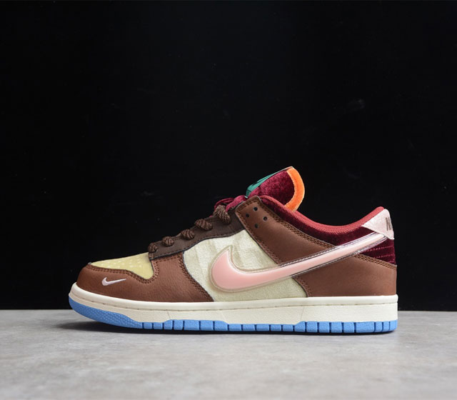 Social Status x NK Dunk Mid Chocolate Milk DJ1173-700 36 36.5 37.5 38 38.5 39 4