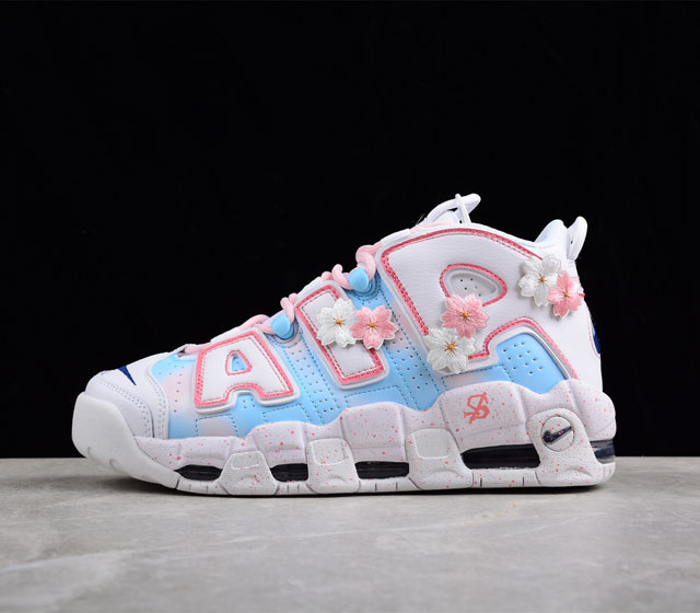 Nk Air More Uptempo 96 QS DH9719-100 36 36.5 37.5 38 38.5 39 40