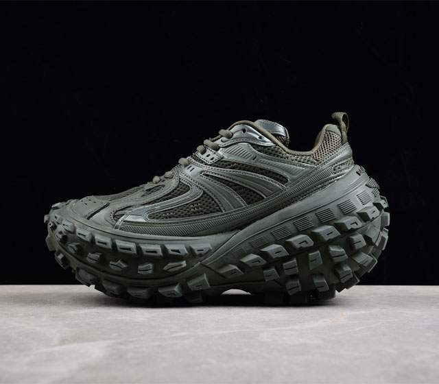 Balenciaga Defender Rubber Platform Sneakers W2RA63000 35 36 37 38 39 40 41 42