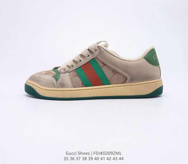 Gucci Distressed Screener sneaker G 546551 9Y920 9668 35 36 37 38 39 40 41 42 4