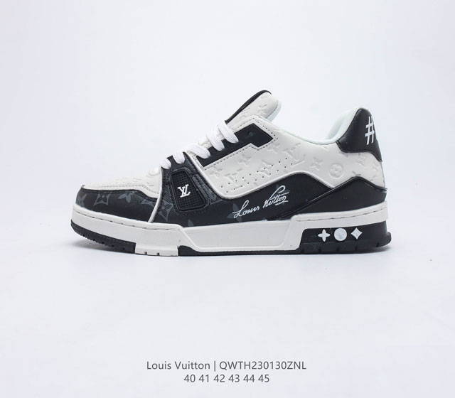 Louis Vuitton LV ZP 3D Logo LV Louis vuitton Trainer Sneaker Low 40-45 QWTH0130