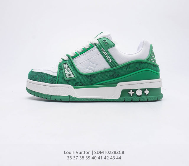 Louis Vuitton LV ZP 3D Logo LV Louis vuitton Trainer Sneaker Low 36 44 SDMT0228