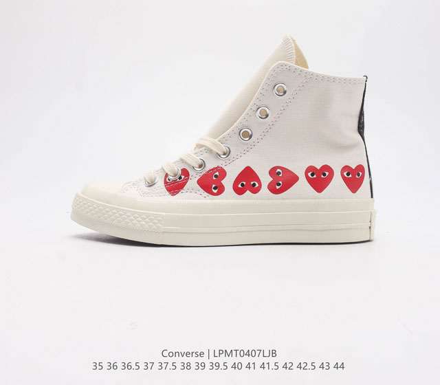 CONVERSE X Comme des Garons PLAY CDG PLAY CDG PLAY 12 PLAY 162975C 35 36 36.5 3