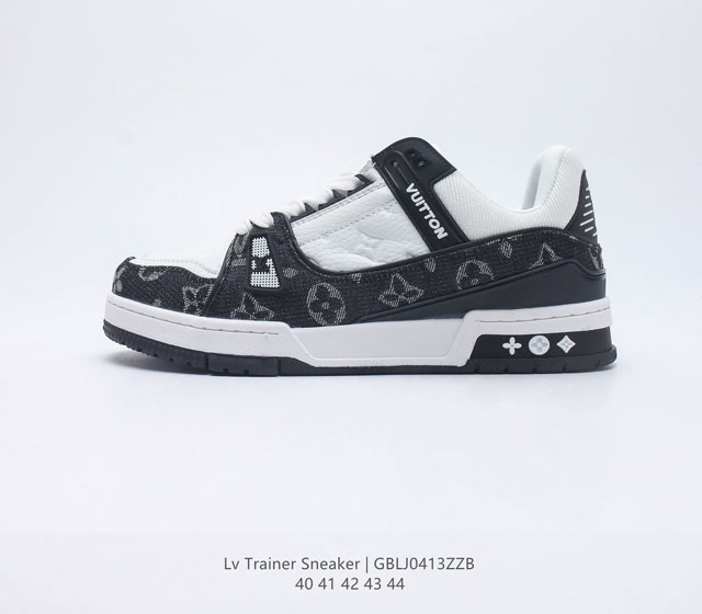 Louis Vuitton LV ZP 3D Logo LV Louis vuitton Trainer Sneaker Low 40-44 GBLJ0413