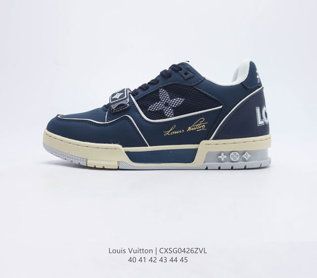 Louis Vuitton LV ZP 3D Logo LV Louis vuitton Trainer Sneaker Low 40-45 CXSG0426