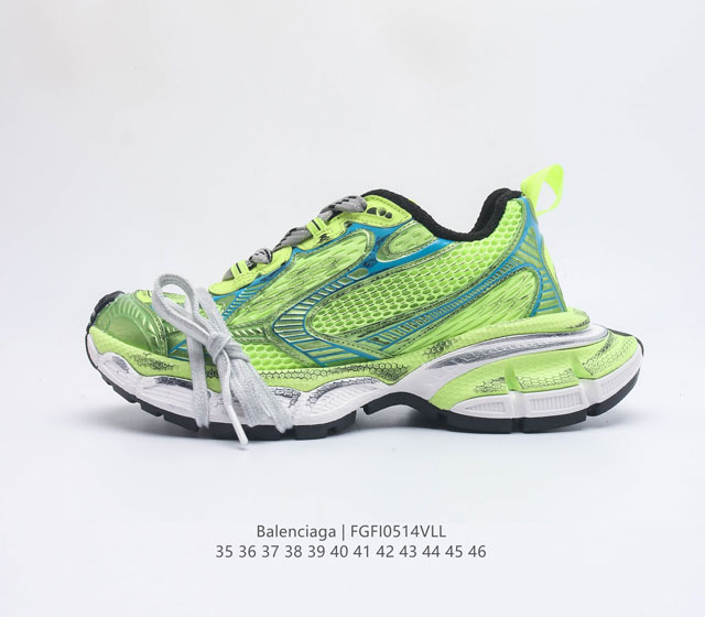 Balenciaga Phantom Sneaker Track Trainer 734731 W3XL5 1219 35 36 37 38 39 40 41