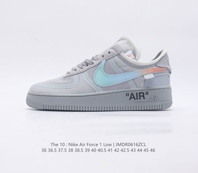 Nike OFF-WHITE x Air Force 1 OW AIR AO4606 36 36.5 37.5 38 38.5 39 40 40.5 41 4