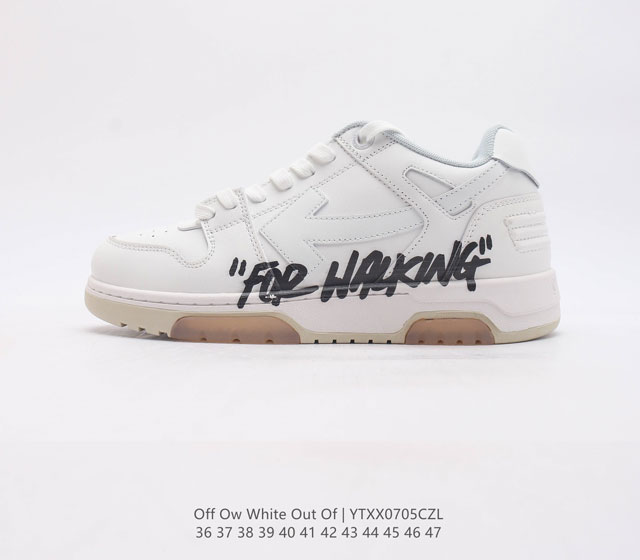 S , off-White C-O Virgil Abloh Out Of Office Low-Top Leather Ow off-White Sneake