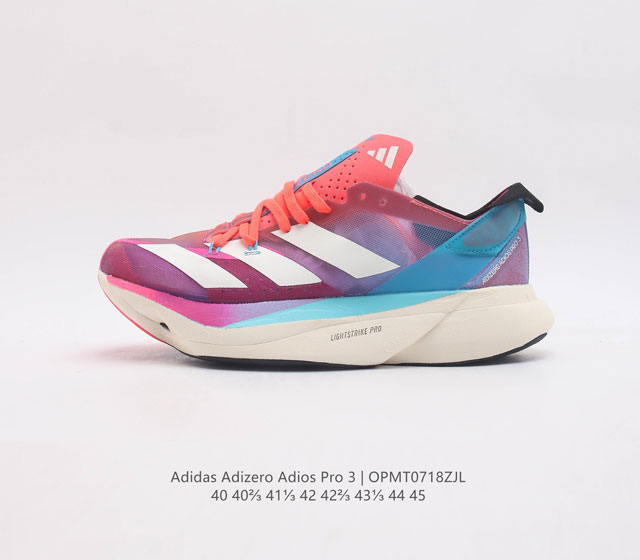 Adidas adidas Adizero Adios Pro 3 40 adidas lightstrike Gx6251 40-45