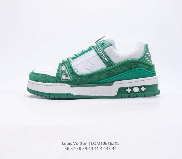 Louis Vuitton Lv Zp 3D Logo Lv Louis Vuitton Trainer Sneaker Low 36-44 Lomt0816