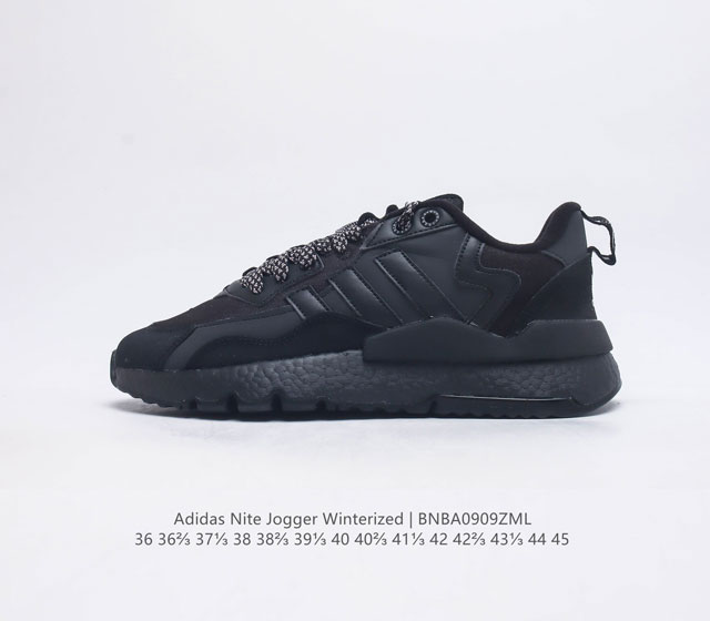 adidas Nite Jogger Winterized 3M Boost Fz3661 36 36 37 38 38 39 40 40 41 42 42