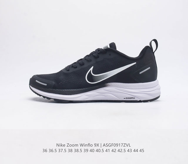 Nikezoomwinflo9X zoom Air-Zoom cushlon St Cz6720 36-45 Asgf0917Zvl