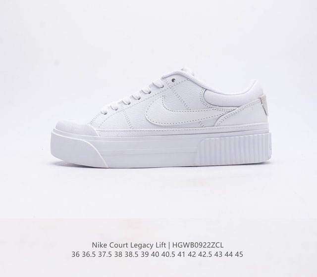 Nike Court Legacy Lift Strati Alla Caviglia Swoosh Nike Dm7590 3