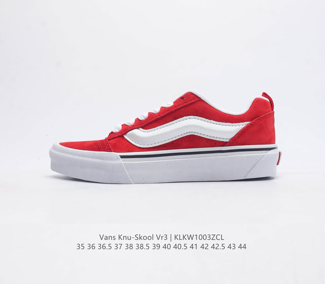 Vans Knu-Skool Vr3 Lx logo 2023 Vans knuskool imranpotato og 35-44 Klkw 1003Zcl