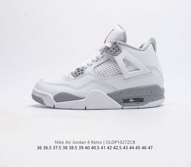 Nike Air Jordan 4 Retro Og aj4 4 Air Sole 36-47 Oldp1027Zcb