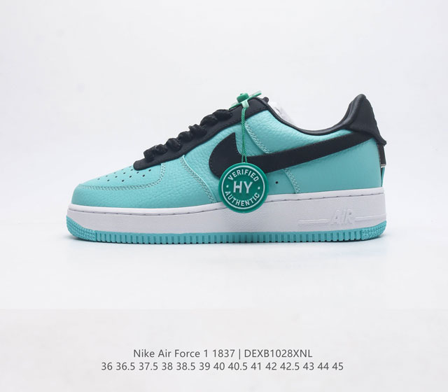 - /Tiffany & Co. X Nike Air Force 1 Low Sp"1837" Dz1382-001 36 36.5 37.5 38 38.
