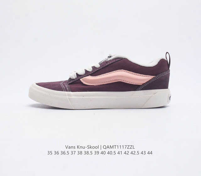 Vans Knu-Skool Vr3 Lx logo 2023 Vans knuskool imranpotato og Vn0009Qcyu4 35-44