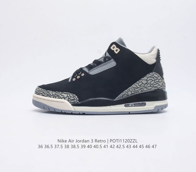 Aj3 Nike Air Jordan 3 Retro Se 3 3 Aj 1988 Nike Air Dx6665-100 36-47 Poti1120Zz