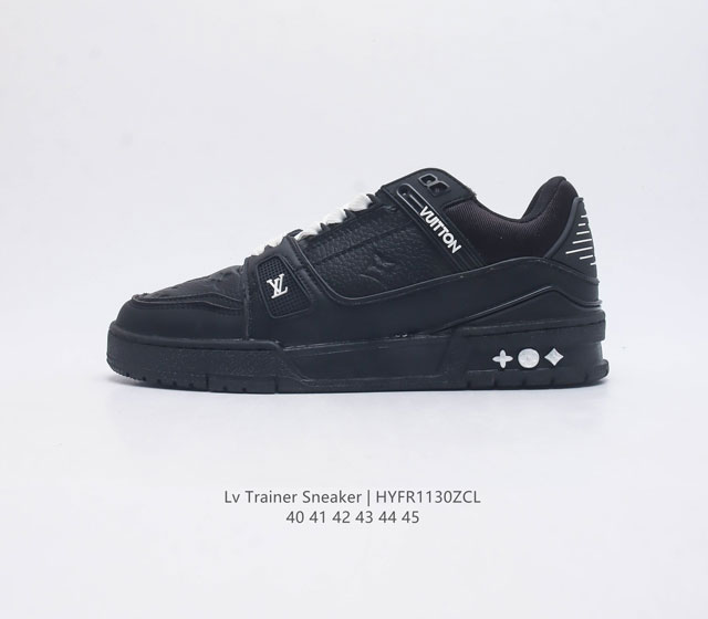 louis Vuitton Lv zp 3D logo lv louis Vuitton Trainer Sneaker Low 40-45 Hyfr1130