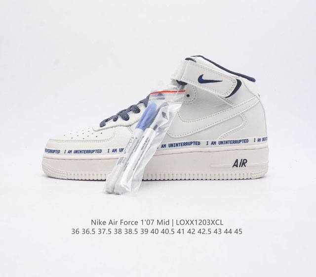 air Force 1 Mid # Nu8802-303 Size 36 36.5 37.5 38 38.5 39 40 40.5 41 42 42.5 43