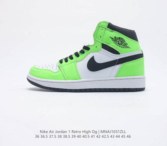 Nike Air Jordan 1 Retro High Og aj1 1 Aj1 Air Aj1 555088 36-46 Mnaj1031Zll