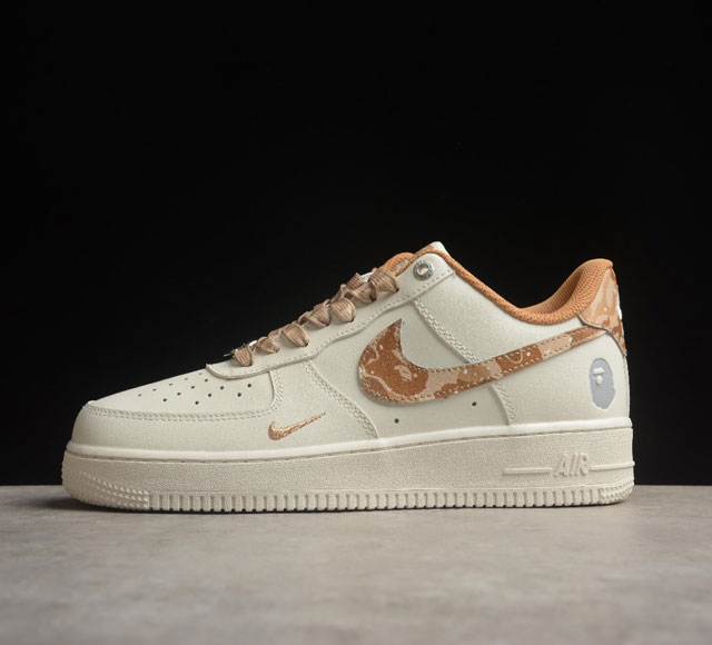 Nk Air Force 1'07 Low Bape - Pf9055-762 # # Size 36 36.5 37.5 38 38.5 39 40 40.5