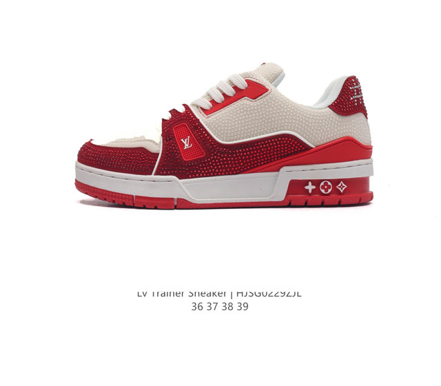 Louis Vuitton Lv zp 3D logo lv louis Vuitton Trainer Sneaker Low ddd 36-39 Ddd