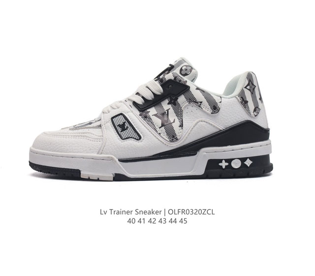 Louis Vuitton Lv zp 3D logo lv louis Vuitton Trainer Sneaker Low 40-45 Olfr0320