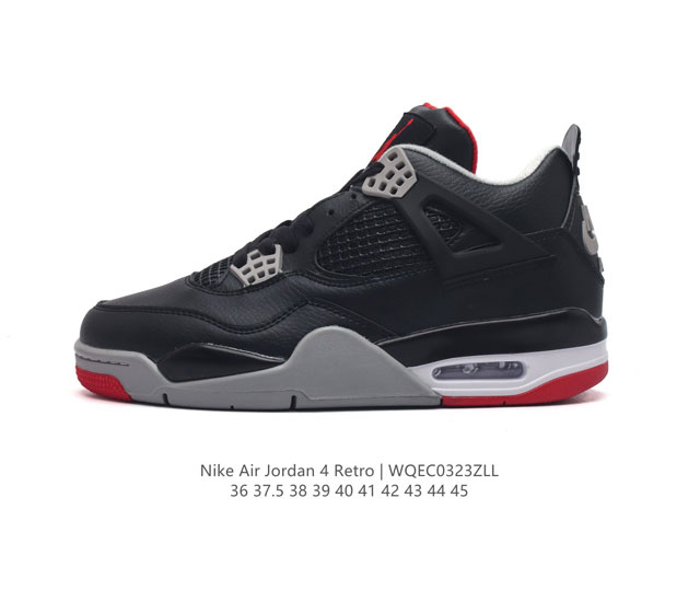 Nike Air Jordan 4 Retro Og aj4 4 Air Sole Fq8138-001 36 37.5 38 39 40 41 42 43