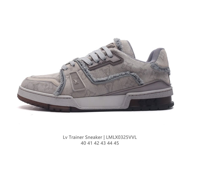 Louis Vuitton Lv zp 3D logo lv louis Vuitton Trainer Sneaker Low 40-45 Lmlx0325