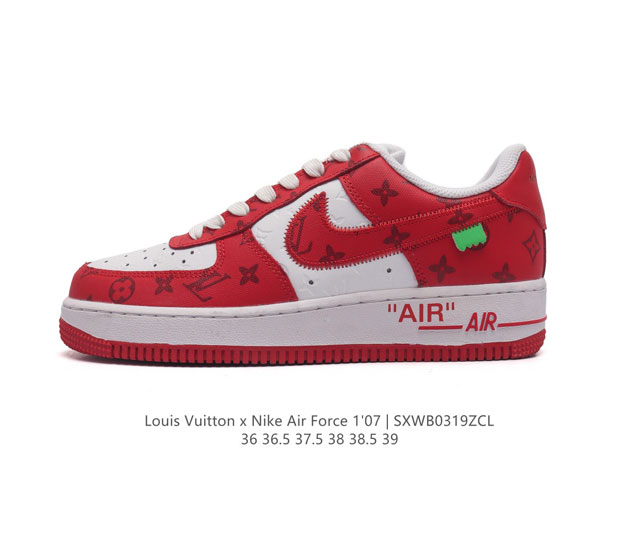 Louis Vuitton X Nike Air Force 1 Low Af1 force 1 Ld0232 36 36.5 37.5 38 38.5 39