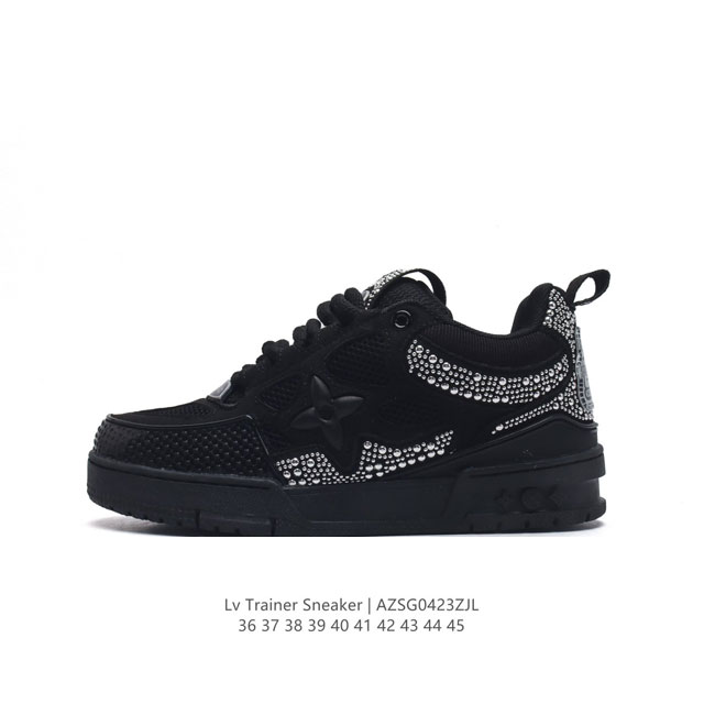Louis Vuitton Lv zp 3D logo lv louis Vuitton Trainer Sneaker Low 36-45 D