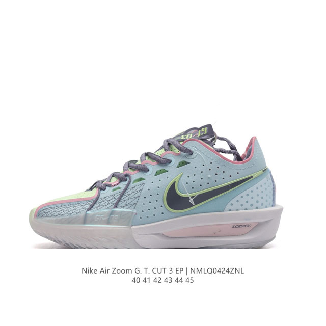 Nike Air Zoom G.T.Cut 3 Ep react+Zoom Strobel+ zoom Gt logo Dv2918-401 D