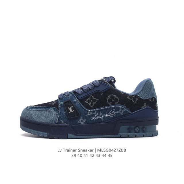 Louis Vuitton Lv zp 3D logo lv louis Vuitton Trainer Sneaker Low 39-45 D