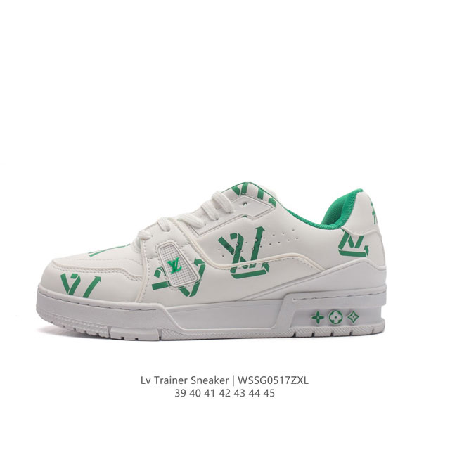 Louis Vuitton Lv zp 3D logo lv louis Vuitton Trainer Sneaker Low 39-45 Wssg0517