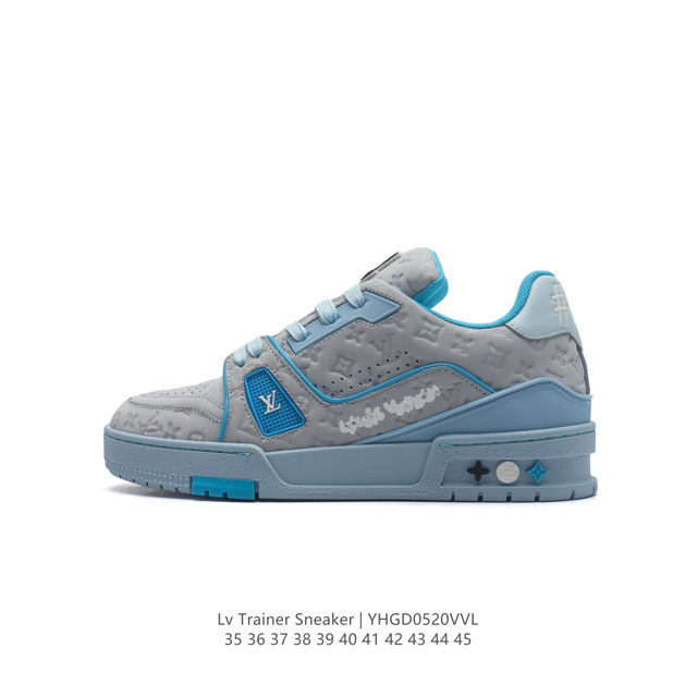 Louis Vuitton Lv 3D logo lv louis Vuitton Trainer Sneaker Low 35-45 Yhgd0520Vvl