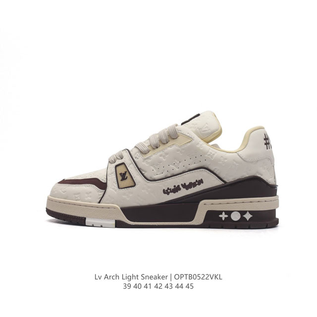 Louis Vuitton Lv 3D logo lv louis Vuitton Trainer Sneaker Low 39-45 Optb0522Vkl